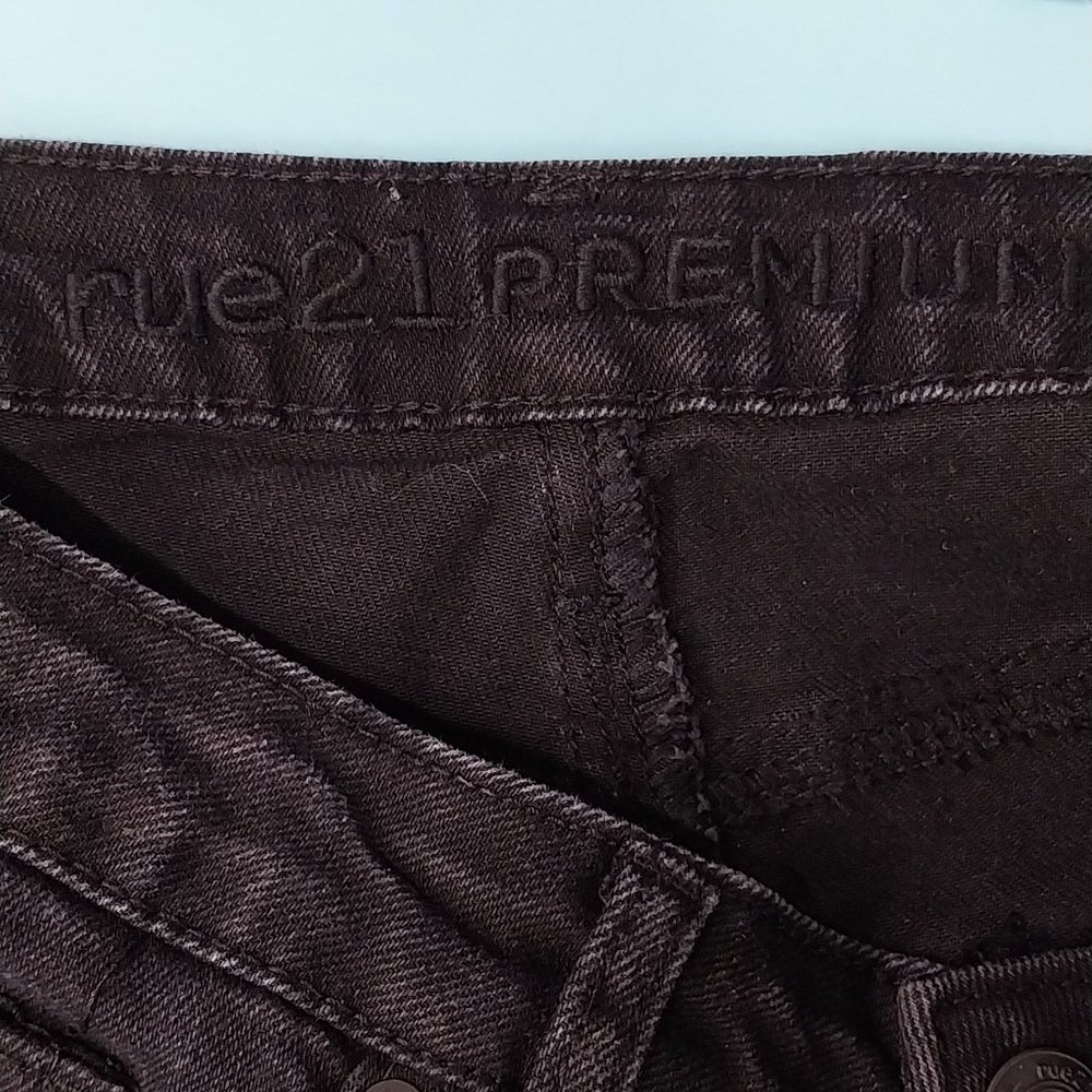2876 Size 34 X 30 Rue 21 Premium Black Jeans - Picture 7 of 8